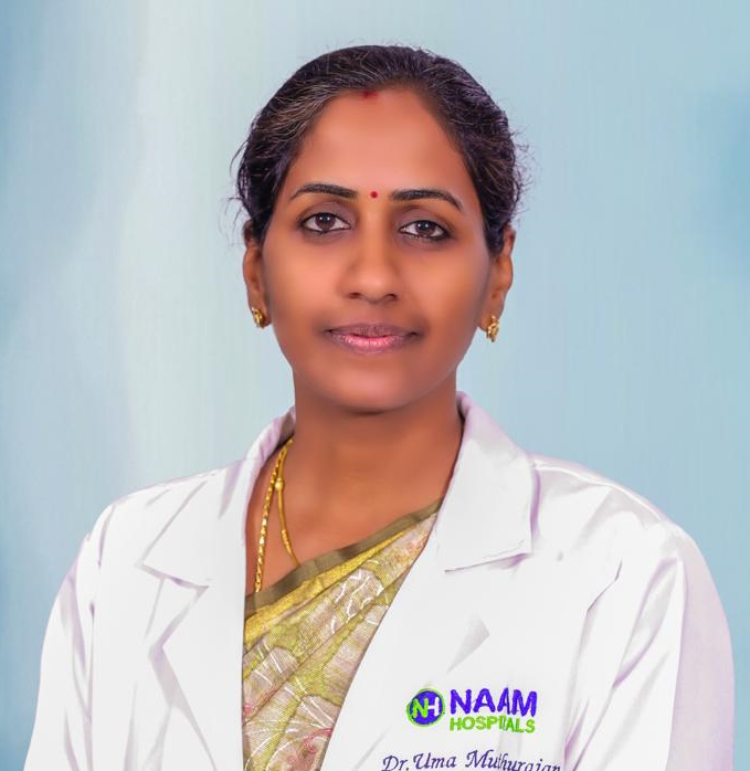 Dr. Uma Muthurajan - Consultant Paediatrician at NAAM Hospitals Salem