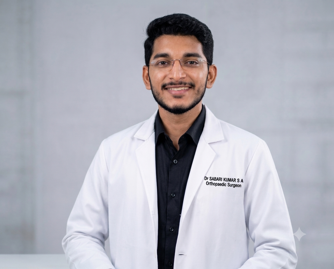 Dr. Sabari Kumar - Consultant Orthopaedic surgeon at NAAM Hospitals Salem