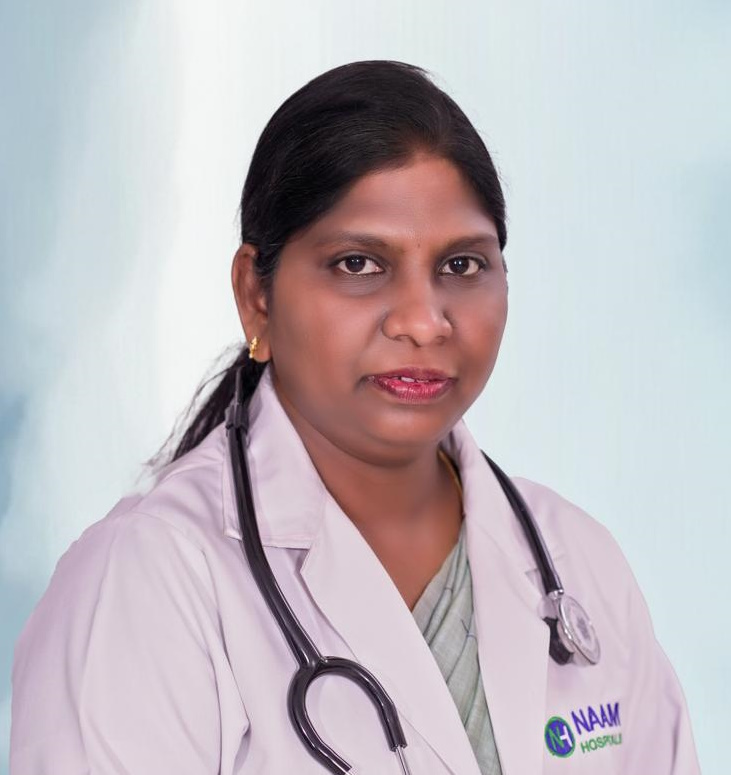 Dr. M. Indhuja - Consultant Obstetrician & Gynaecologist at NAAM Hospitals Salem